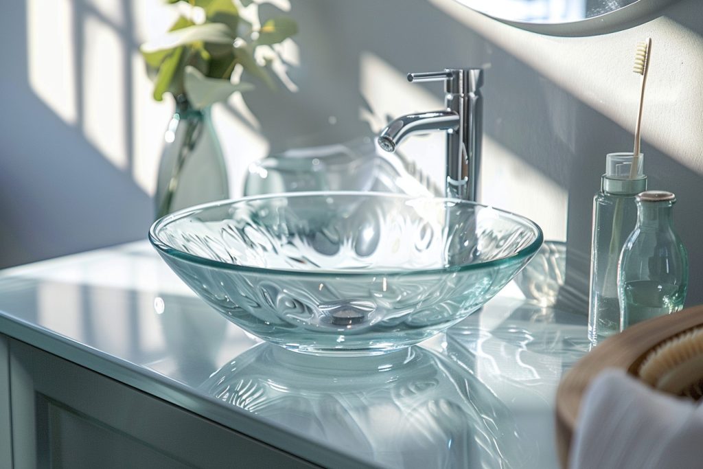 Pourquoi le lavabo en verre est-il devenu une tendance incontournable dans les salles de bains modernes ?