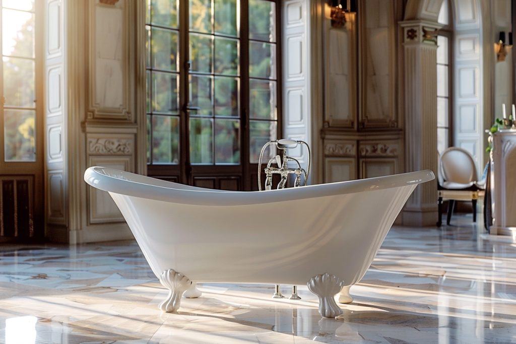 Pourquoi opter pour une baignoire au design élégant et original : la baignoire patte de lion ?