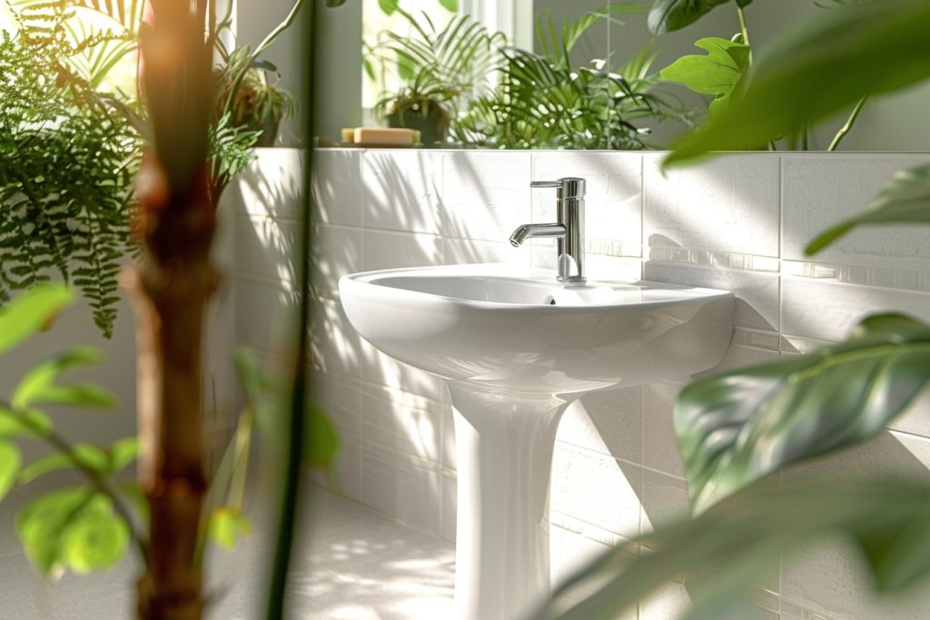 Pourquoi opter pour une vasque sur pied dans votre salle de bain ?