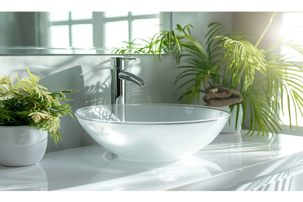 Quels avantages offrent les plans vasque en verre pour votre salle de bain ?